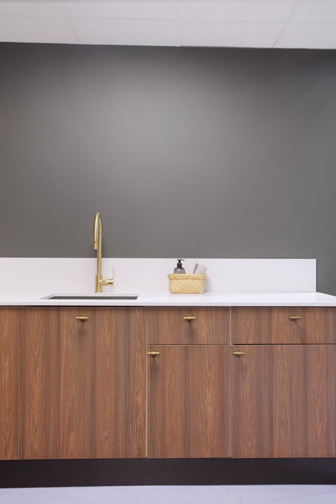 Nea Vaskerom valnøtt utstilling showroom 