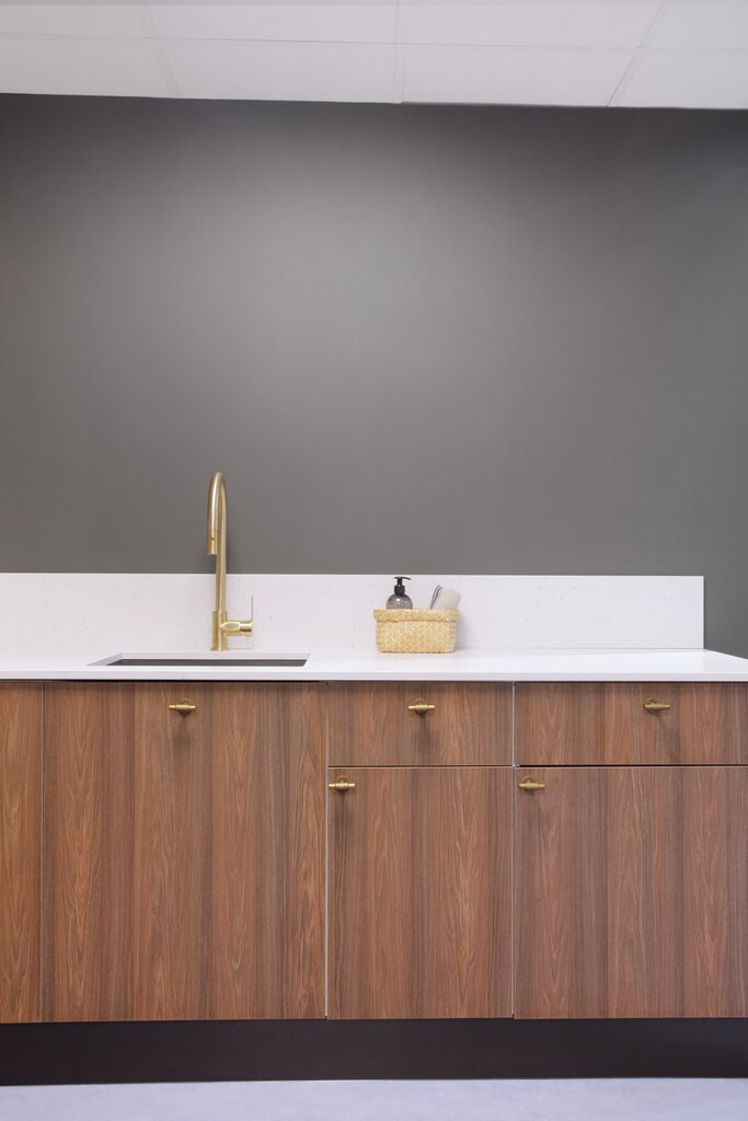 Nea Vaskerom valnøtt utstilling showroom 