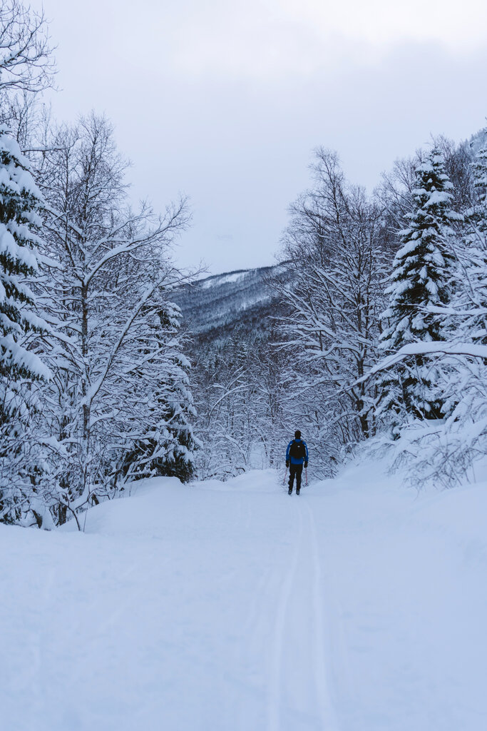 Skitur i Tromsø