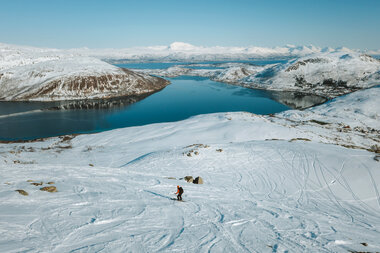 Topptur på Kvaløya