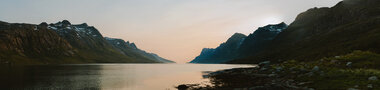 Ersfjord på Kvaløya om sommeren
