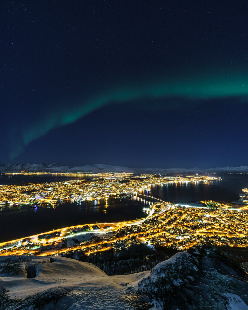 Nordlys over Tromsø