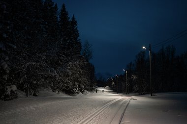 Lysløypa i Tromsø