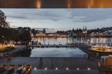 Luzerner Terrasse Aussicht