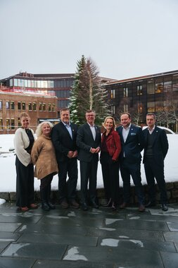 Gruppebilde av ledelsen