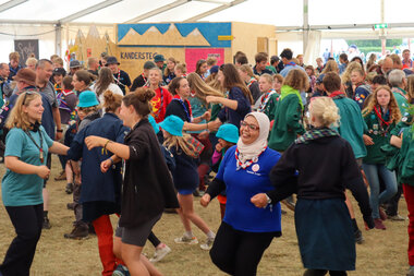 Dans i det internationale telt