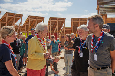 VIP gæster på Spejdernes Lejr 2022