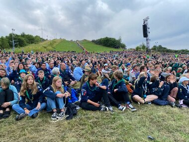 Sceneshow på Spejdernes Lejr