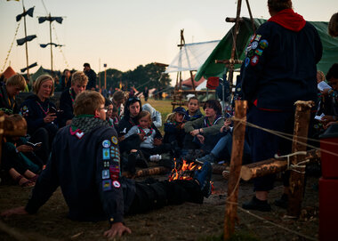 Lejrstemning på Spejdernes Lejr 2022