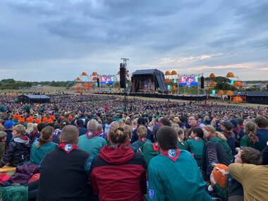 Sceneshow på Spejdernes Lejr