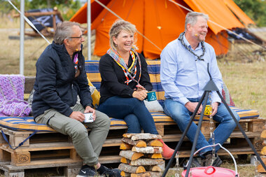 Borgmestre fra de tre værtskommuner