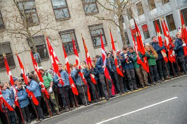 Faneborg til tronskifte