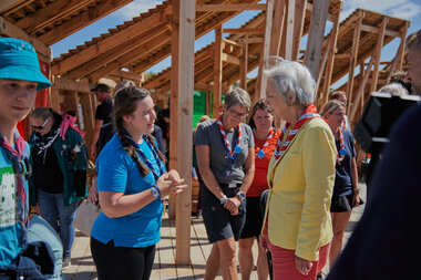 VIP gæster på Spejdernes Lejr 2022