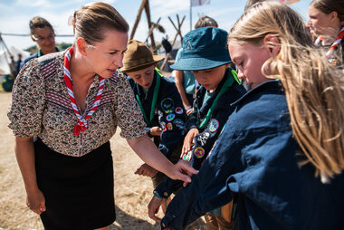 VIP gæster på Spejdernes Lejr 2022