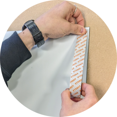 24641 Gorilla Monteringstejp Max Strenght 1,5 m Svart