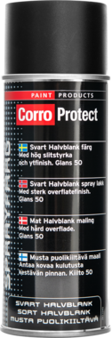 22600 CorroProtect Färg Halvblank Svart 400ml