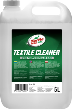 4502 Turtle Wax Pro Textile Cleaner 5L