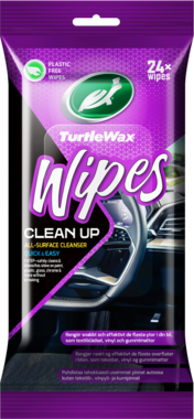2372 Turtle Wax Clean-Up Wipes Flatpack