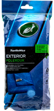 3244 Turtle Wax Mikrofiberduk Exterior Blå 40x40cm