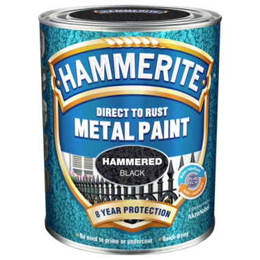 5078295 Hammerite Hammarlack Svart 750ml