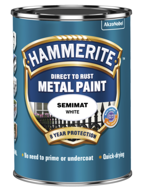 5078323 Hammerite Sidenmatt Vit 750ml