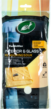 3242 Turtle Wax Microfiberduk Interior Gul 40x40cm