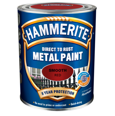 5078302 Hammerite Slätlack Röd 750ml