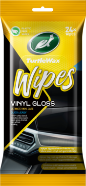 2370 Turtle Wax Vinyl Gloss Wipes Flatpack