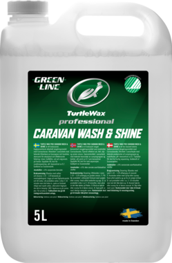 9602 Turtle Wax Pro Greenline Caravan Wash & Shine 5L