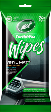 2369 Turtle Wax Vinyl Matt Wipes Flatpack
