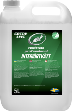 9661 Turtle Wax Pro Greenline Interiörtvätt 5L