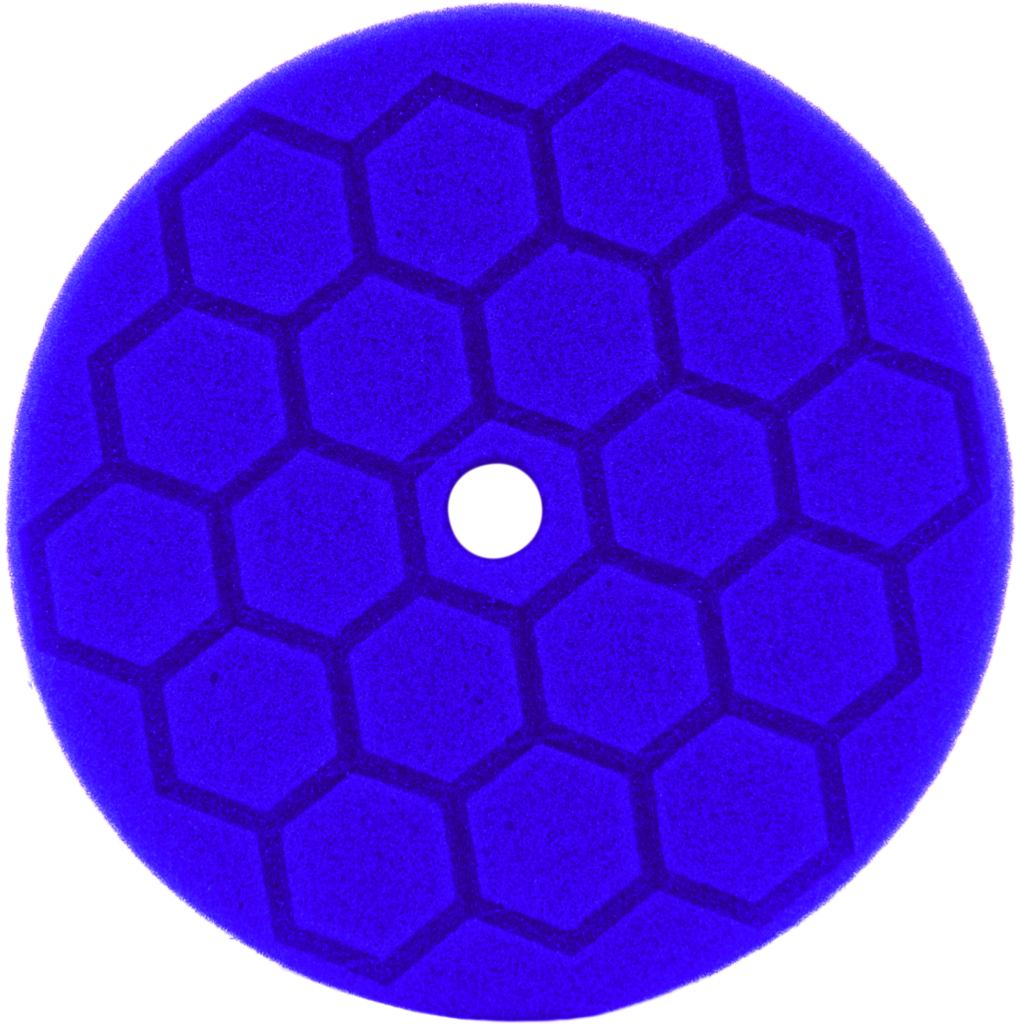 BLK03195 Turtle Wax Polerrondell Blå 95/75x25 HEX/CONE