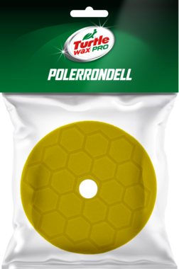 GK33150 Turtle Wax Polerrondell Gul 150/130x25 HEX/CONE
