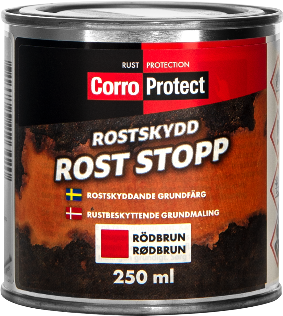 22642 Corroprotect Rostskydd Rost-Stopp Rödbrun 250ml