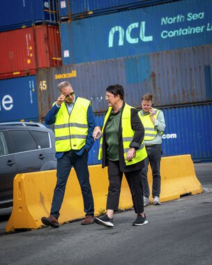 Statsrådbesøk Orkland