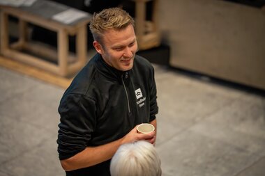 Teståpning av Candela