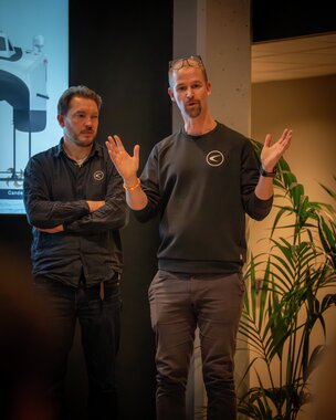 Teståpning av Candela