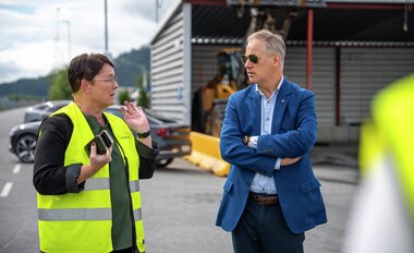 Statsrådbesøk Orkland