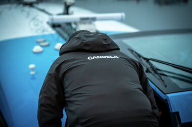 Teståpning av Candela