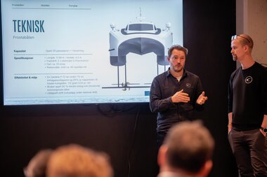 Teståpning av Candela