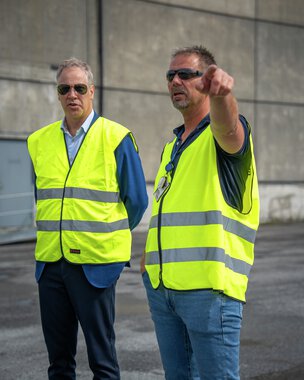 Statsrådbesøk Orkland