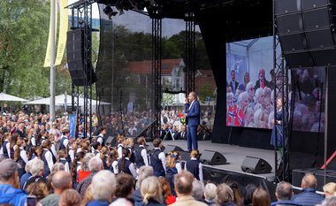 Kongebesøk 4. juli 2025