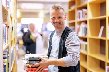 En ansatt på Sølvberget 