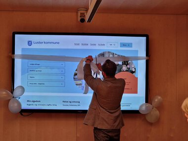 Lansering av ny heimeside