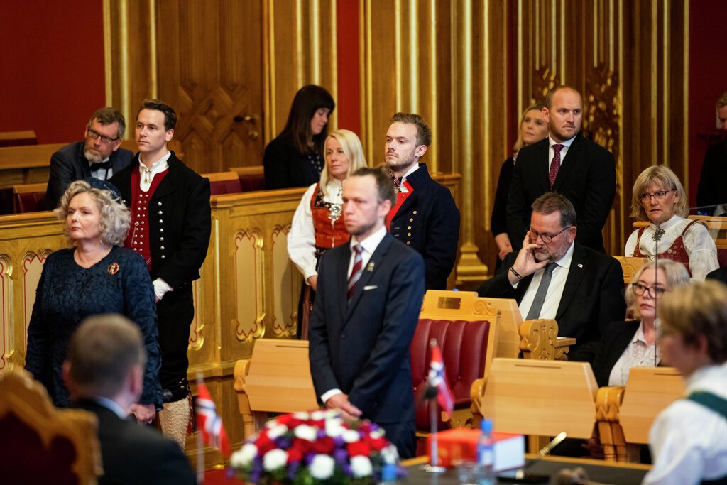 Høytidelig åpning av det 165. storting 2. oktober 2020