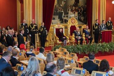 Høytidelig åpning av det 170. storting