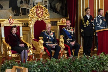 Høytidelig åpning av det 170. storting