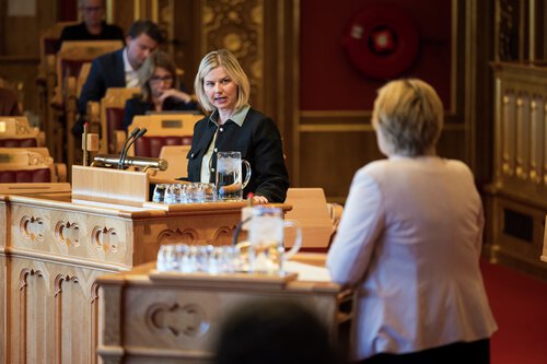 Trontaledebatten 3. oktober 2024