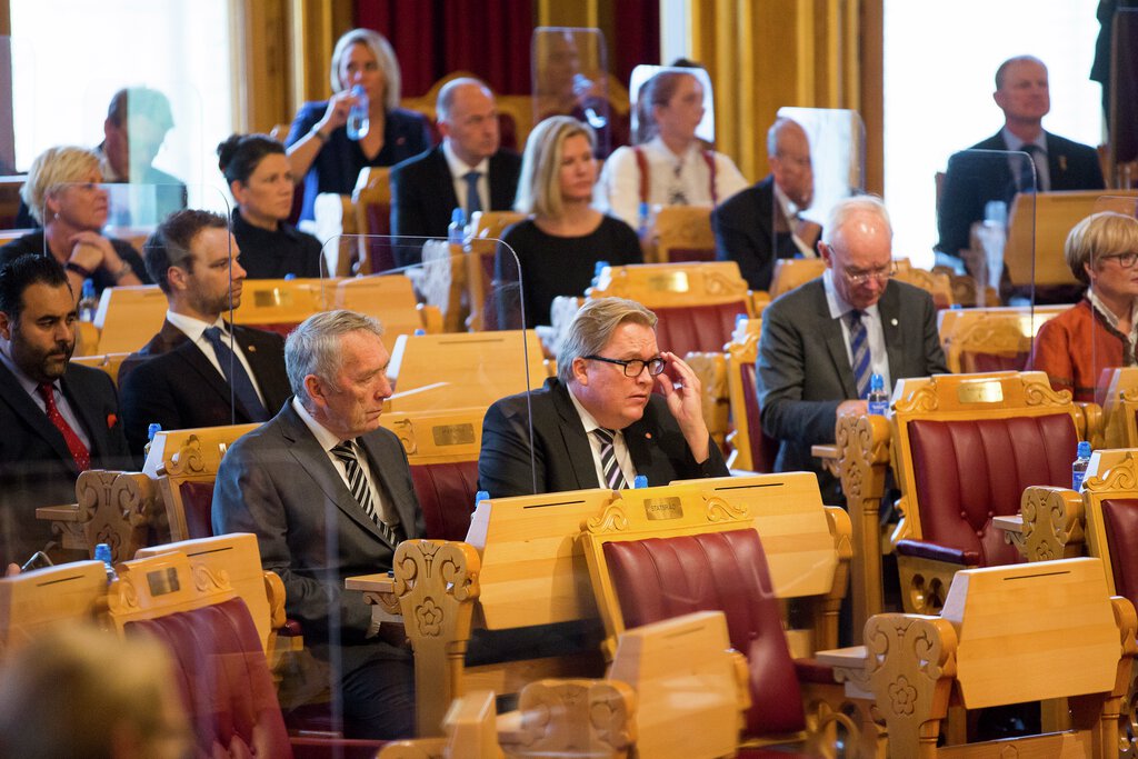 Høytidelig åpning av det 165. storting 2. oktober 2020
