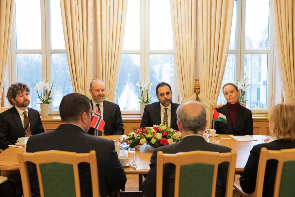 Offisielt besøk fra Palestinas statsminister 15. januar 2025